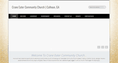 Desktop Screenshot of craneeater.com